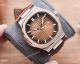 Best Quality Patek Philippe Nautilus Watch Ss Black Leather Strap 45mm (8)_th.jpg